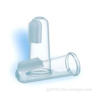 Baby Toothbrush, Made of Silicone, Suitable for 0 to 2-Year Old, FDA Marked